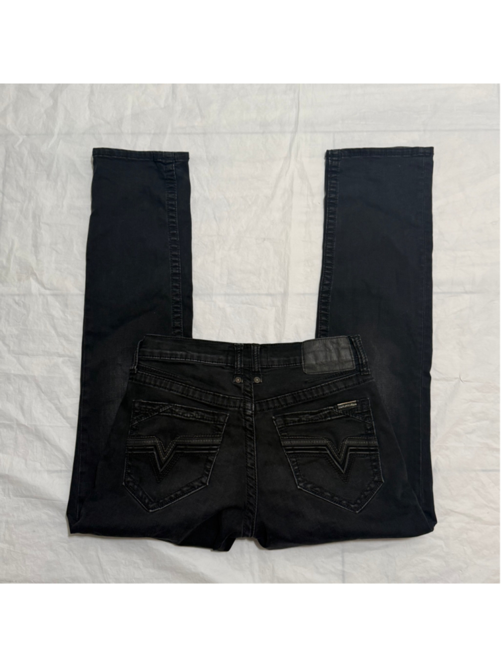 Salvage Men's Mayhem Straight Regular Fit Black Size 30R